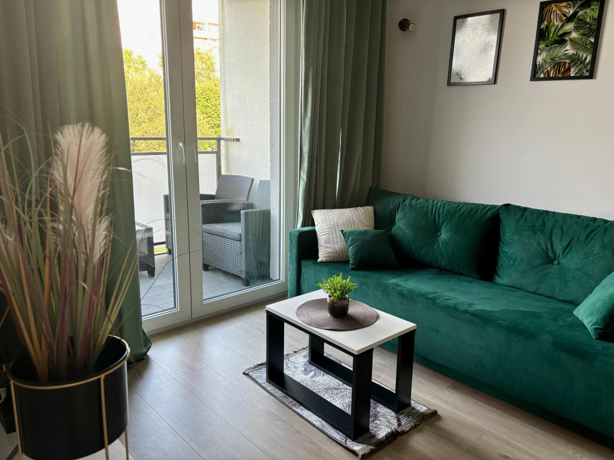 Apartment Green With Private Bike Storage Свіноуйсьце Екстер'єр фото
